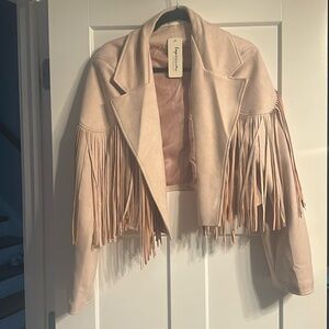 NWT FRINGE JACKET 1X